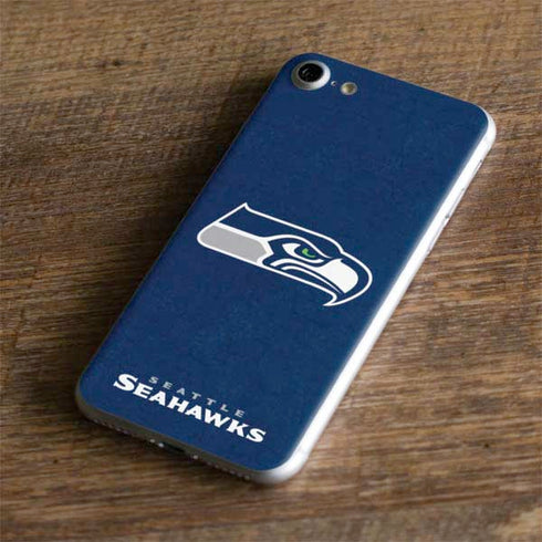 NFL Seattle Seahawks Distressed iPhone 8 Skin