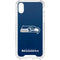 NFL Seattle Seahawks Distressed iPhone XS Clear Case