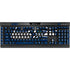 NFL Seattle Seahawks Distressed K95 RGB PLATINUM Mechanical Gaming Keyboard Skin