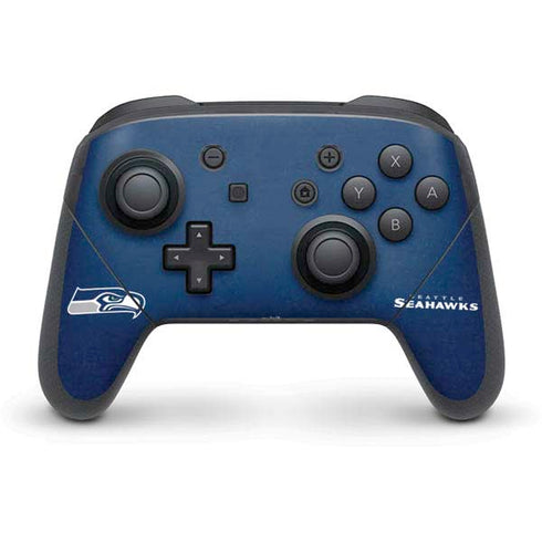 NFL Seattle Seahawks Distressed Nintendo Skins