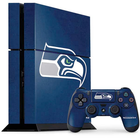 NFL Seattle Seahawks Distressed PlayStation PS4 Skins