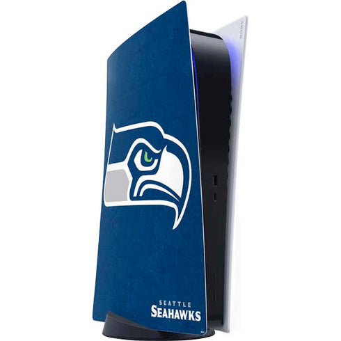 NFL Seattle Seahawks Distressed PlayStation PS5 Skins