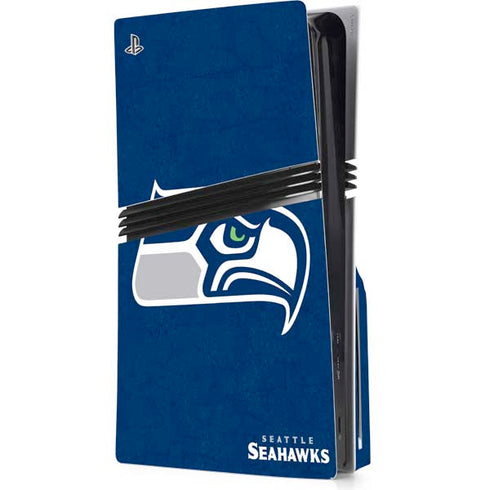 NFL Seattle Seahawks Distressed PlayStation PS5 Skins