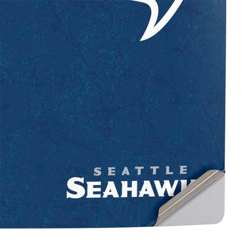 NFL Seattle Seahawks Distressed PS5 Slim Digital Edition Console Skin