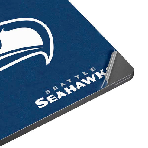 NFL Seattle Seahawks Distressed Surface Laptop 7 15in Skin