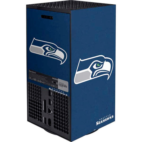 NFL Seattle Seahawks Distressed XBox Series X Digital Edition Bundle Skin