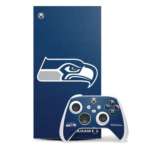 NFL Seattle Seahawks Distressed Xbox Series X Skins