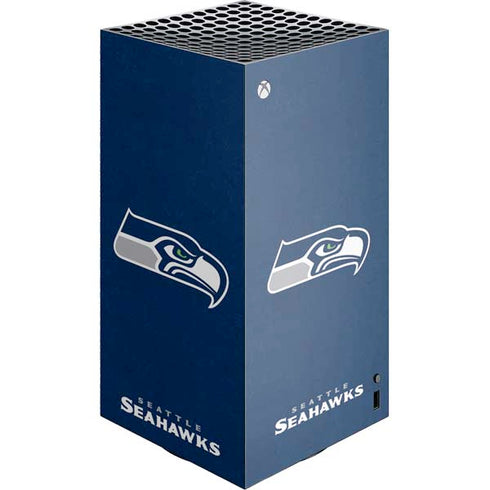 NFL Seattle Seahawks Distressed XBox Series X Digital Edition Console Skin