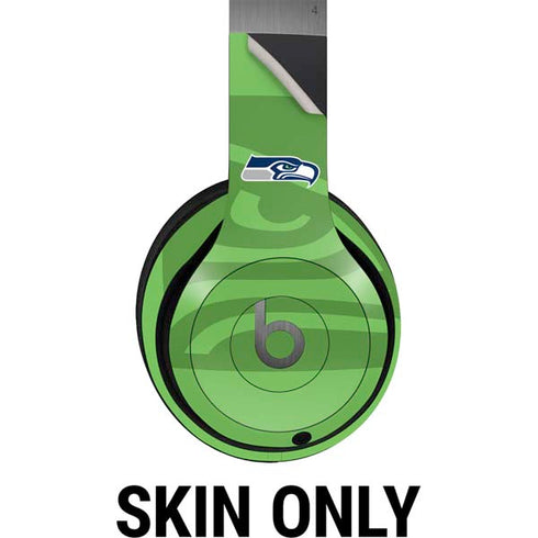 NFL Seattle Seahawks Double Vision Beats Solo 4 Wireless Headphones Skin
