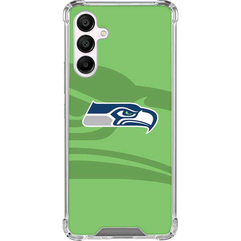 NFL Seattle Seahawks Double Vision Galaxy A16 5G Clear Case