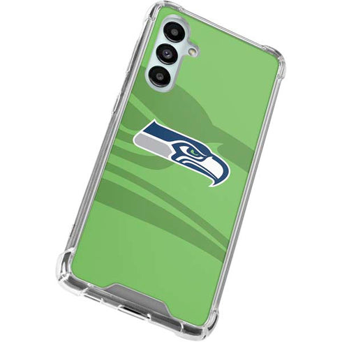 NFL Seattle Seahawks Double Vision Galaxy A16 5G Clear Case