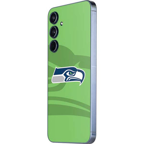 NFL Seattle Seahawks Double Vision Galaxy A55 5G Skin