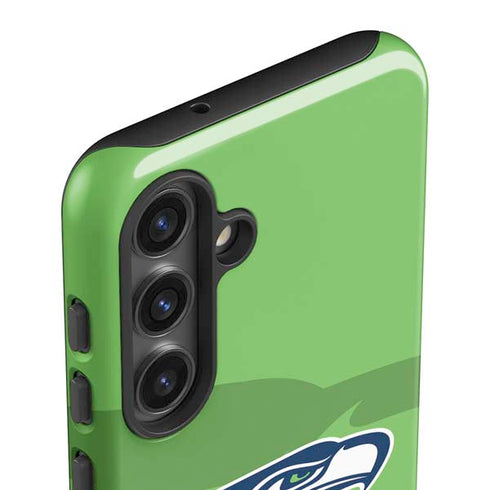 NFL Seattle Seahawks Double Vision Galaxy S25 Impact Case