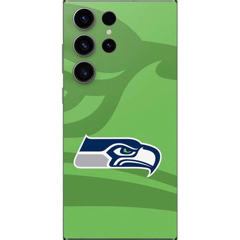 NFL Seattle Seahawks Double Vision Galaxy S25 Ultra Skin