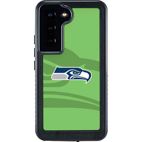 NFL Seattle Seahawks Double Vision Galaxy S24 Waterproof Case