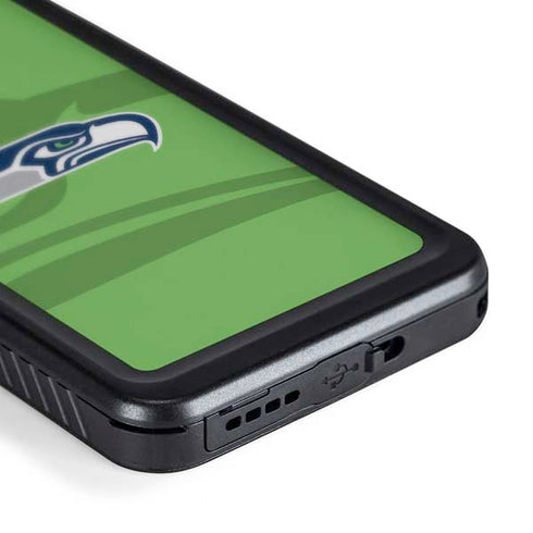 NFL Seattle Seahawks Double Vision Galaxy S24 Waterproof Case