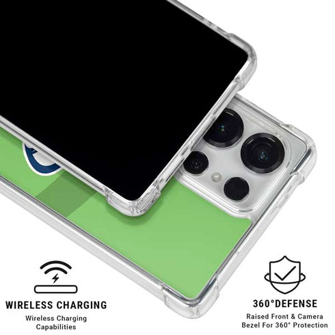 NFL Seattle Seahawks Double Vision Galaxy S26 Ultra Clear Case