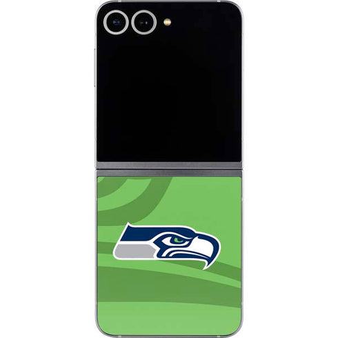 NFL Seattle Seahawks Double Vision Galaxy Z Flip6 Skin
