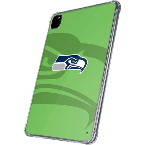 NFL Seattle Seahawks Double Vision iPad Pro 11in (2024) Clear Case