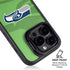 NFL Seattle Seahawks Double Vision iPhone 14 Pro Kickstand Case