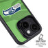 NFL Seattle Seahawks Double Vision iPhone 15 Plus Kickstand Case