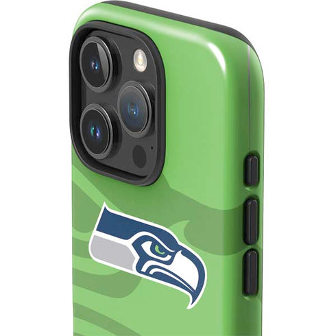 NFL Seattle Seahawks Double Vision iPhone 16 Pro Impact Case