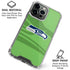 NFL Seattle Seahawks Double Vision iPhone 16 Pro Max Clear Case