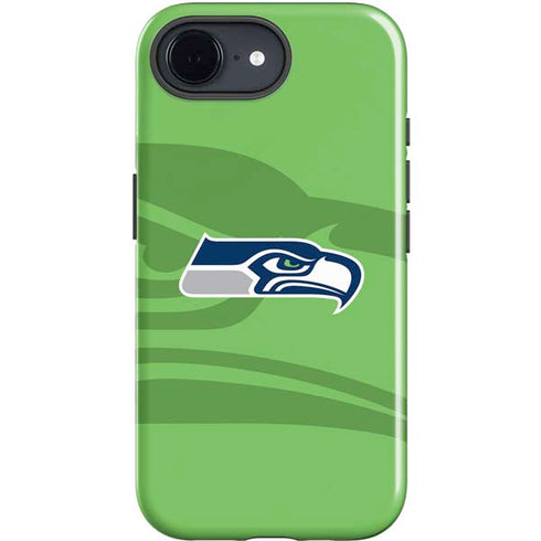 NFL Seattle Seahawks Double Vision iPhone 16e Impact Case