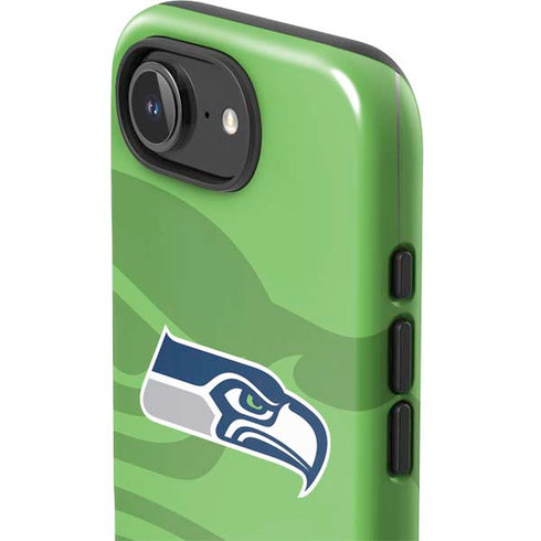 NFL Seattle Seahawks Double Vision iPhone 16e Impact Case