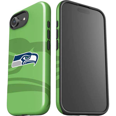 NFL Seattle Seahawks Double Vision iPhone 16e Impact Case