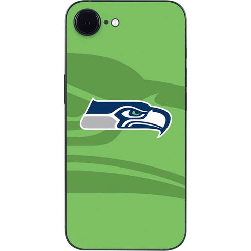 NFL Seattle Seahawks Double Vision iPhone 16e Skin