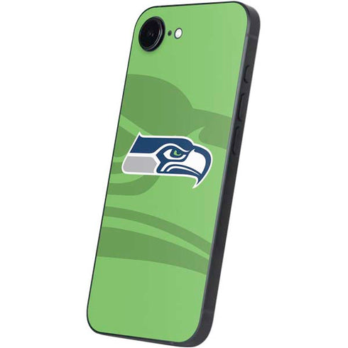 NFL Seattle Seahawks Double Vision iPhone 16e Skin