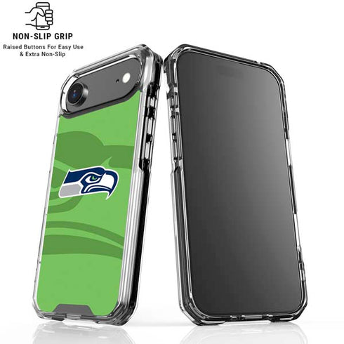 NFL Seattle Seahawks Double Vision iPhone 17 Air MagSafe Case