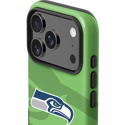 NFL Seattle Seahawks Double Vision iPhone 17 Pro Impact Case