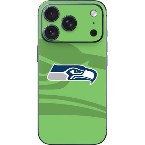 NFL Seattle Seahawks Double Vision iPhone 17 Pro Skin