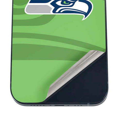 NFL Seattle Seahawks Double Vision iPhone 17 Pro Skin