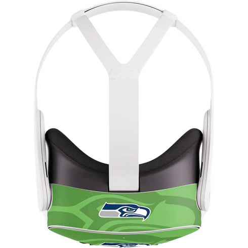 NFL Seattle Seahawks Double Vision Meta Quest 3S Skin