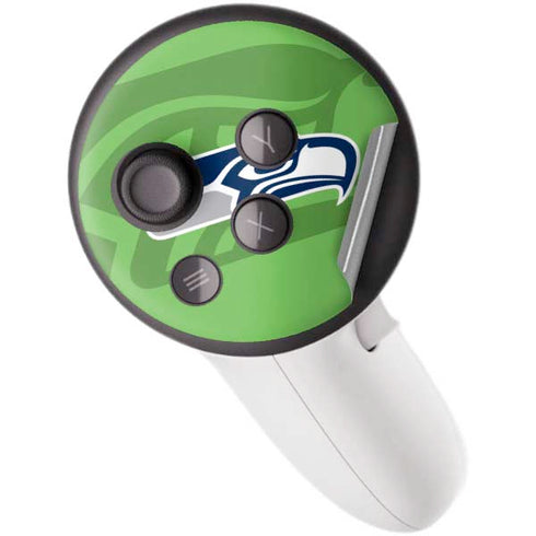 NFL Seattle Seahawks Double Vision Meta Quest 3S Skin