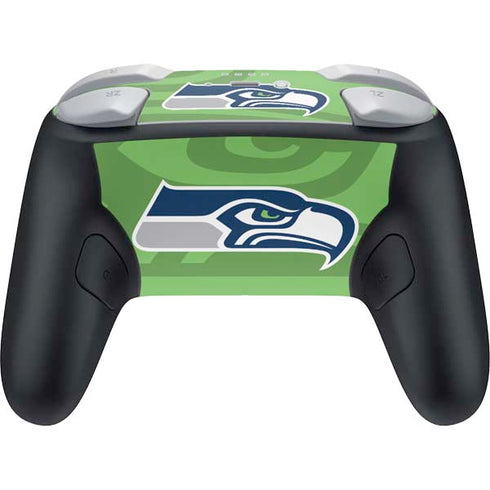 NFL Seattle Seahawks Double Vision Nintendo Switch 2 (2025) Pro Controller Skin