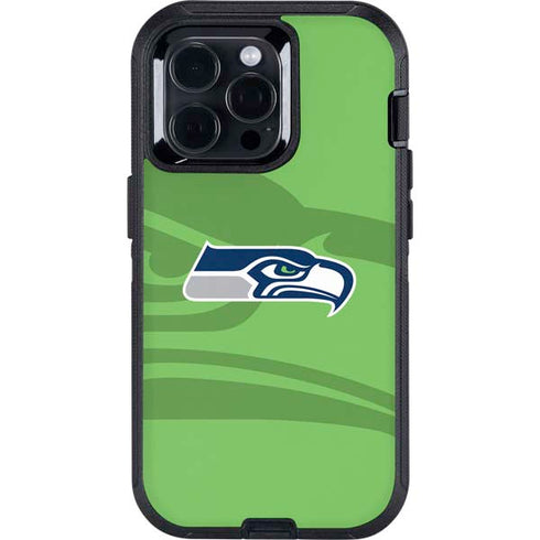 NFL Seattle Seahawks Double Vision Otterbox Defender iPhone Skin