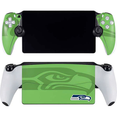 NFL Seattle Seahawks Double Vision PlayStation Portal Remote Player Skin