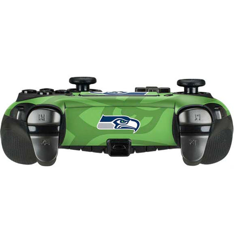 NFL Seattle Seahawks Double Vision PlayStation Scuf Vantage 2 Controller Skin