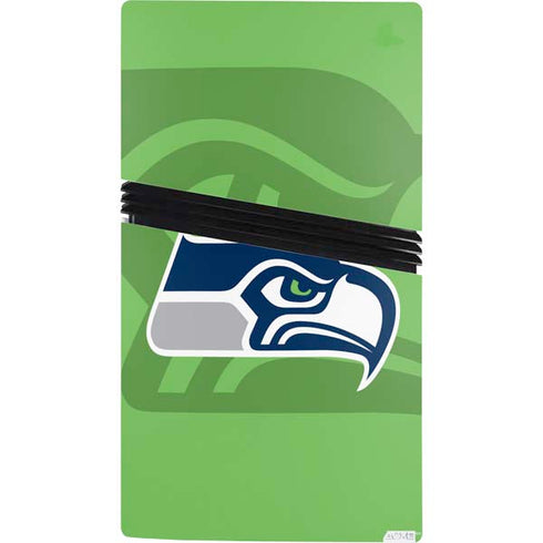 NFL Seattle Seahawks Double Vision PS5 Pro Console Skin