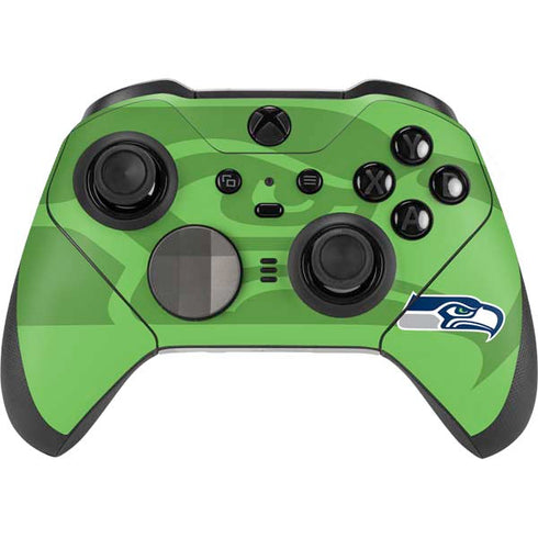 NFL Seattle Seahawks Double Vision Xbox Elite Wireless Controller Series 2 Skin