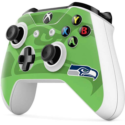NFL Seattle Seahawks Double Vision Xbox One S All-Digital Edition Bundle Skin