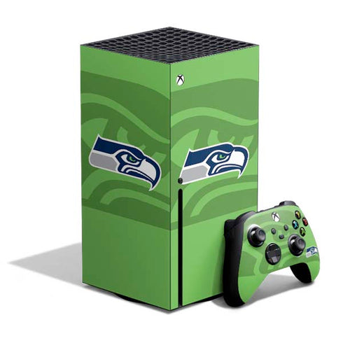 NFL Seattle Seahawks Double Vision Xbox Series X Skins
