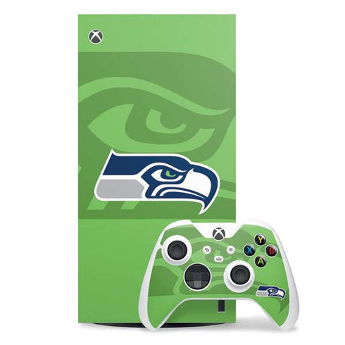 NFL Seattle Seahawks Double Vision Xbox Series X Skins