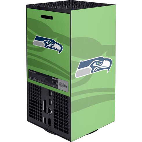 NFL Seattle Seahawks Double Vision XBox Series X Digital Edition Console Skin