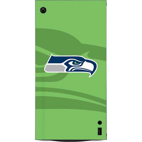 NFL Seattle Seahawks Double Vision XBox Series X Digital Edition Console Skin