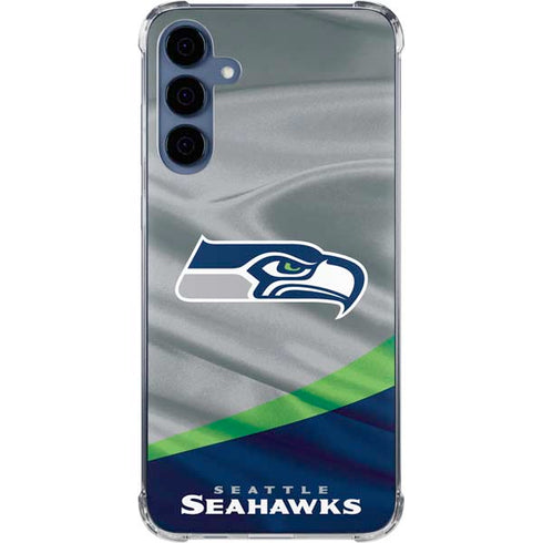 NFL Seattle Seahawks Galaxy A35 5G Clear Case